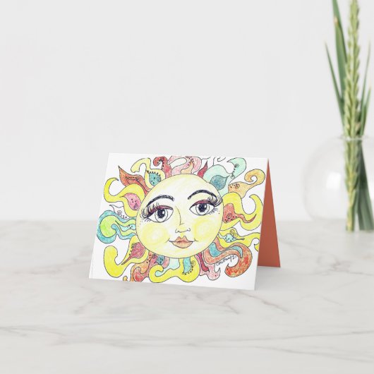 Summer summer bedankkaart (Voorkant)