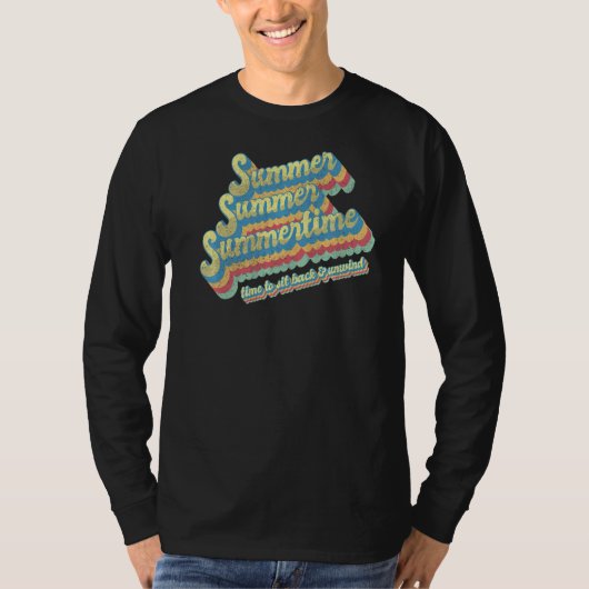 Summer Summertime T-shirt (Voorkant)