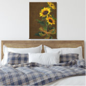 Summer Sun Canvas Afdruk (Insitu (Slaapkamer))