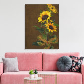 Summer Sun Canvas Afdruk (Insitu (Woonkamer))