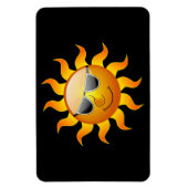 Summer Sun Flexible Magnet Magneet (Verticaal)