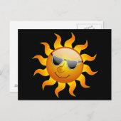 Summer Sun grappig Briefkaart (Voorkant / Achterkant)