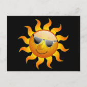 Summer Sun grappig Briefkaart (Voorkant)