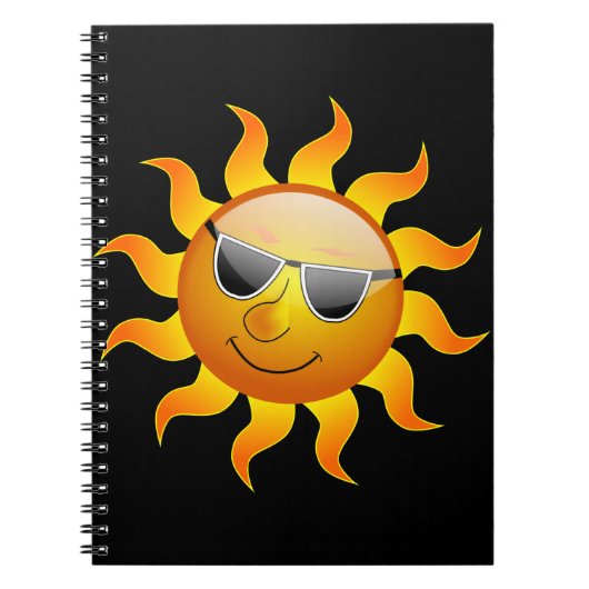 Summer Sun grappig Notitieboek (Voorkant)