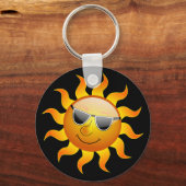 Summer Sun grappige Sleutelhanger (Voorkant)