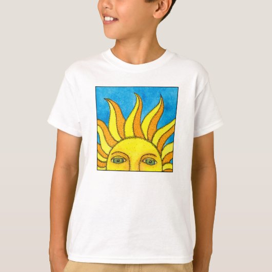 Summer Sun Kinder T-Shirt (Voorkant)