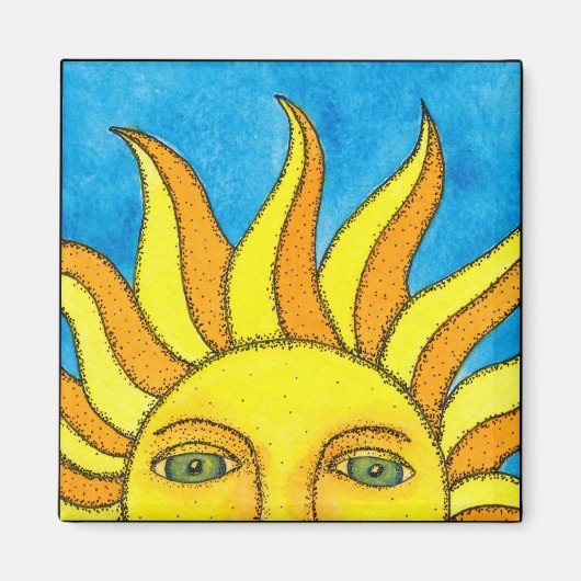 Summer Sun Magnet (Voorkant)