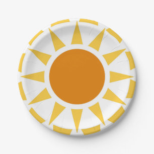 Summer Sun Papieren Bordje