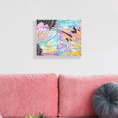 Summer Sunflower 10” x 8” Canvas Afdruk (Insitu (Woonkamer))