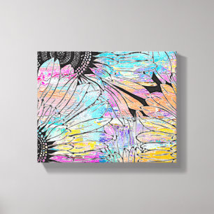Summer Sunflower 10” x 8” Canvas Afdruk