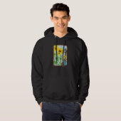 Summer Sunflower Garden Hoodie (Voorkant volledig)