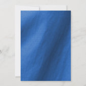 Summer Sunflower String Royal Blue Vrijgezellenfee Kaart (Achterkant)