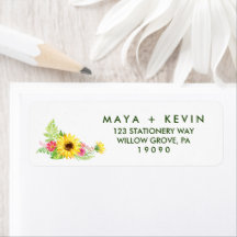 Summer Sunflower Wedding