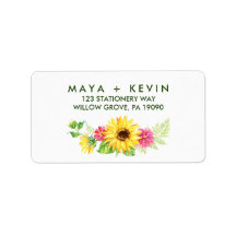 Summer Sunflower Wedding