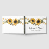 Summer Sunflower Wedding Gastenboek (Volledig)