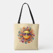 Summer Sunny Smiles- Tote Bag (Achterkant)
