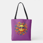 Summer Sunny Smiles- Tote Bag (Achterkant)