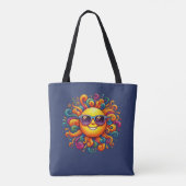 Summer Sunny Smiles- Tote Bag (Achterkant)