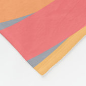 Summer Sunrise Fleece Deken (Hoek)