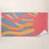 Summer Sunrise Strandlaken (Voorkant)