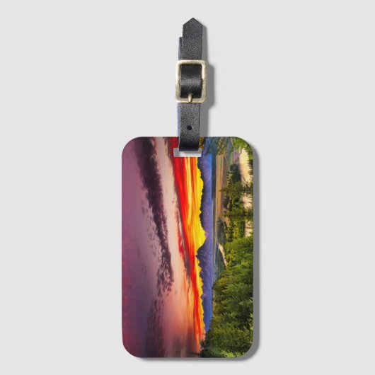 Summer Sunset at Snake River Overlook Bagagelabel (Voorkant (verticaal))