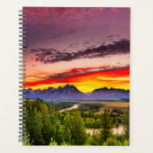 Summer Sunset at Snake River Overlook Planner (Voorkant)