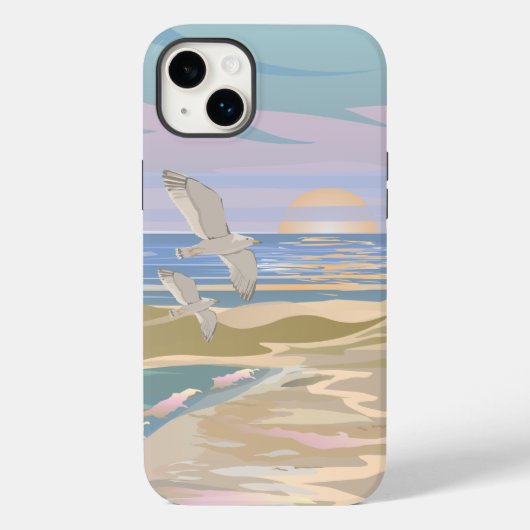 Summer Sunset Beach Case-Mate iPhone Case (Achterkant)