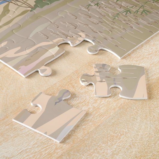 Summer Sunset Beach Legpuzzel (Zijkant)