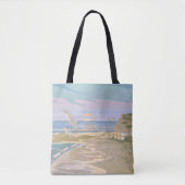 Summer Sunset Beach Tote Bag (Voorkant)