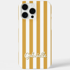Summer Sunset Cabana Stripe iPhone 16 Pro Max Hoesje