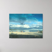 Summer Sunset, Cape Cod Beach Canvas afdrukken (Voorkant)