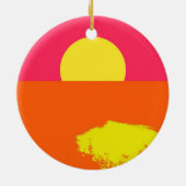 SUMMER SUNSET - Kunstmatige Ornamenten (Achterkant)