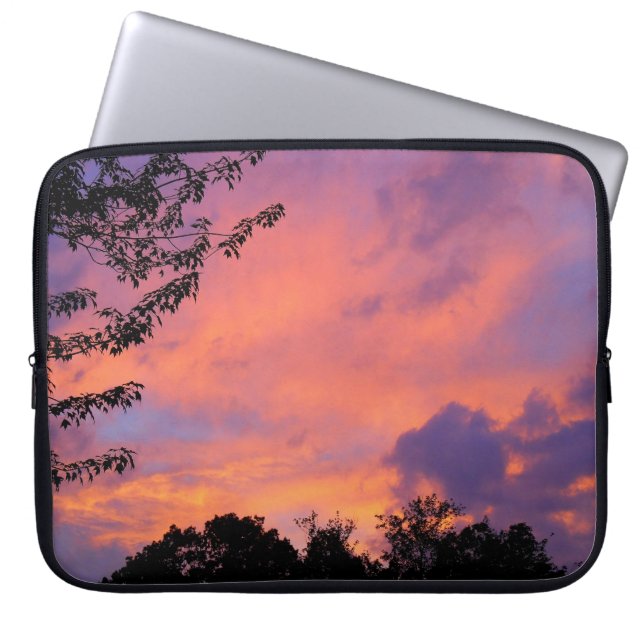 Summer Sunset-laptophoes Laptop Sleeve (Voorkant)