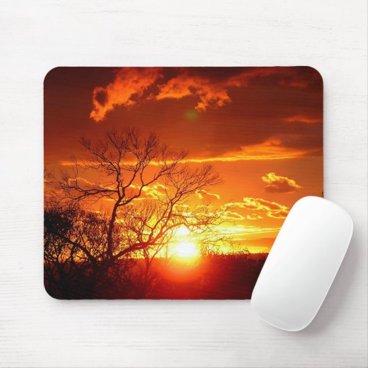 Summer Sunset Mousepad Muismat (Met muis)