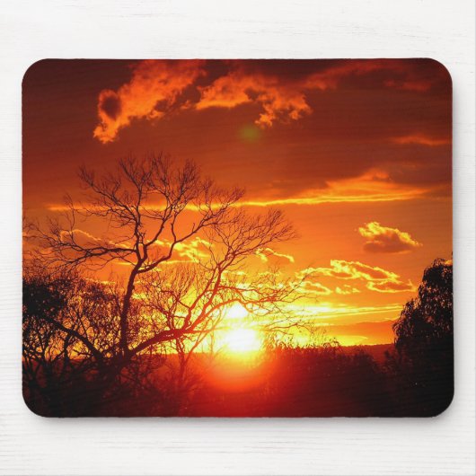 Summer Sunset Mousepad Muismat (Voorkant)