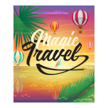 Summer Sunset Sky, Zee strand Magic Travel ART