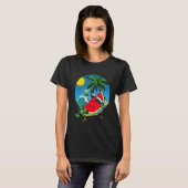 Summer Sunset Watermelon Women Water Fruit Love T-shirt (Voorkant volledig)