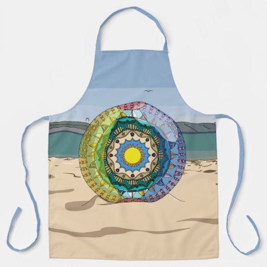 Summer Sunshine All-Over Print Schort (Voorkant)