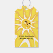 Summer Sunshine Apprecie Dank je cadeau Label Cadeaulabel (Voorkant)