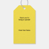 Summer Sunshine Apprecie Dank je cadeau Label Cadeaulabel (Achterkant)