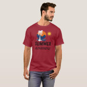 Summer Sunshine Baby Fine Jersey T-shirt ontwerp (Voorkant volledig)