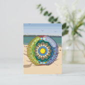Summer Sunshine Briefkaart (Staand voorkant)
