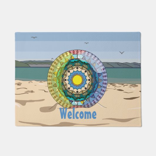 Summer Sunshine Doormat Deurmat (Voorkant)