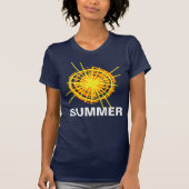 Summer Sunshine Funny aanpasbaar T-shirt (Voorkant)