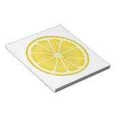 Summer Sunshine Lemon Notitieblok (Schuin)
