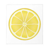 Summer Sunshine Lemon Notitieblok (Voorkant)