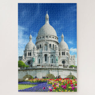 Summer Sunshine Sacre-Coeur Basilica Frankrijk Legpuzzel
