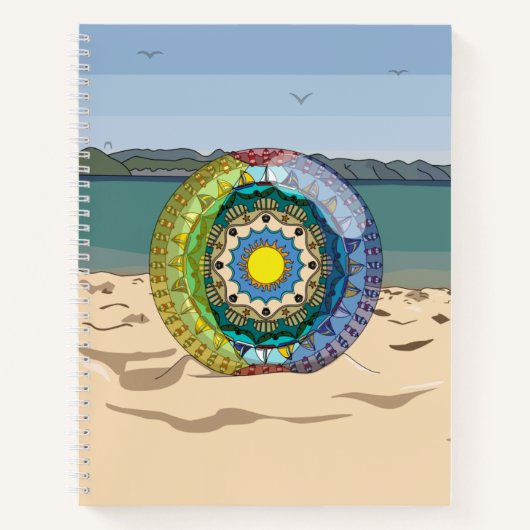 Summer Sunshine Spiral Notitieboek (Voorkant)