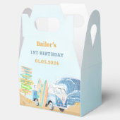 Summer Surf Birthday Party Bedankdoosjes (Geopend)