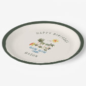 Summer Surf Birthday Party Papieren Bordje (Gekanteld)